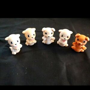 Lot Of 5 Puppy, Figures, Toys, Collectibles, Pre-owned